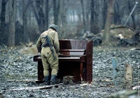 soldier, piano